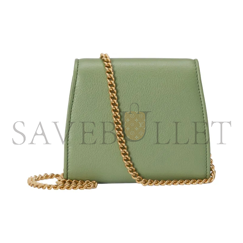 G*u*i blondie shoulder bag on chain 725219 (12.5*11*2.5cm)